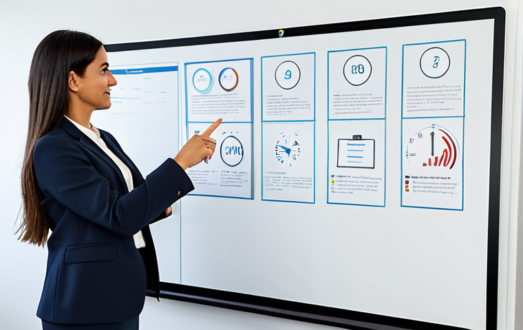 **

"A dynamic project manager in a modern, open-plan office in Paris, France. She's presenting a project timeline on a large interactive whiteboard. She wears a stylish but modest business suit (jupe et veste) and sensible heels. Her team is engaged and collaborative. Safe for work, appropriate content, fully clothed, professional, perfect anatomy, correct proportions, natural pose, well-formed hands, proper finger count, natural body proportions, high quality."

**