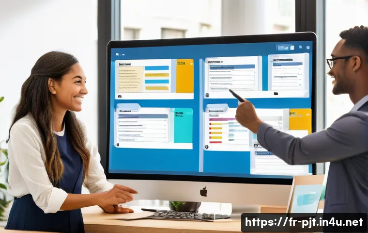 프로젝트 관리 기초부터 고급까지 - **Trello - Collaborative Content Planning**
    "A diverse group of three young professionals (two w...